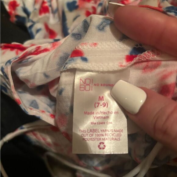 No Boundaries red white & blue tank - Picture 2 of 3